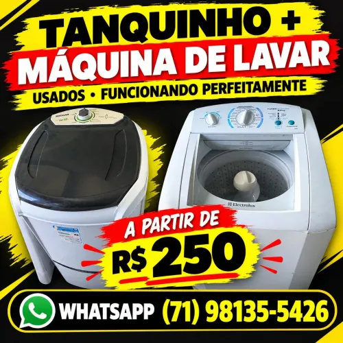 Máquina de lavar e tanquinho
