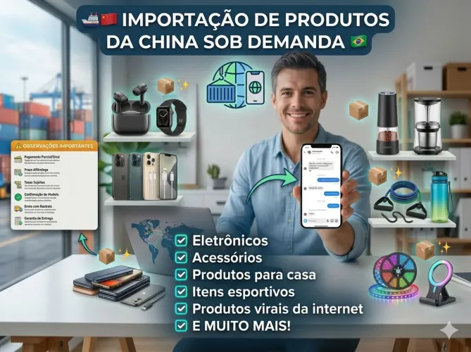 ? Importação da China Sob Encomenda | Produtos Mais Baratos e Exclusivos ?