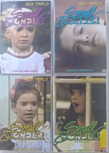 Série Super Vicky - Coleção Rara Completa (4 Temporadas, 12 Dvds)