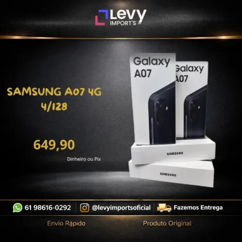 Smartphone Samsung A07 4 Ram 128 GB