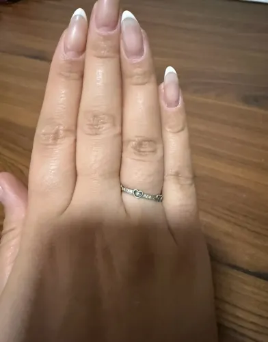 Anel Pandora inspiração em prata 925