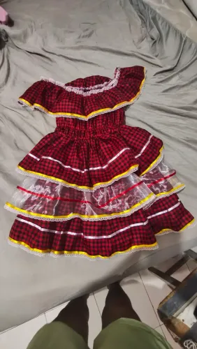 Vestido quadrilha