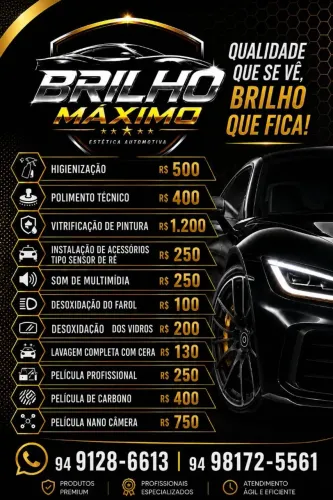 estética automotiva.