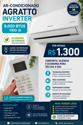 Ar-condicionado Total Inverter