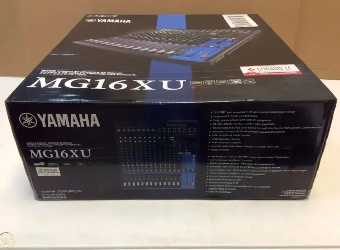 Mesa de som Yamaha MG16XU + Hard case