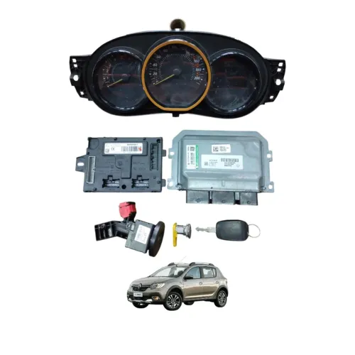 Kit code módulo injeção Renault Sandero Stapway 1.6 16v 2016