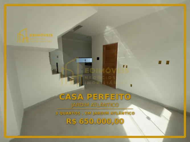 Seu novo lar em Jardim Atlântico: 3 quartos e a poucos passos da praia!