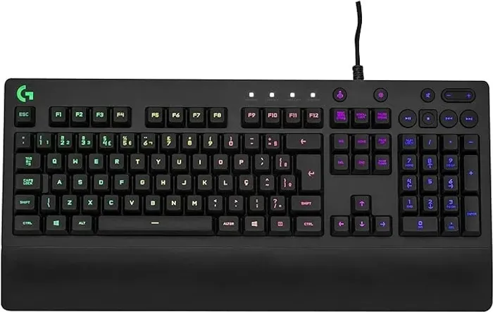 Teclado Gamer Logitech G213 ABNT2, RGB