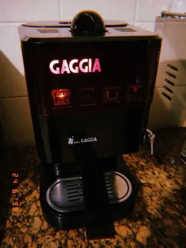 Maquina de café espresso italiana Baby Gaggia 220v 