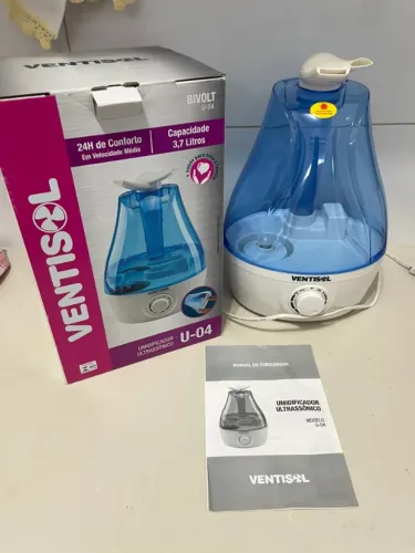 Umidificador De Ar Doméstico 3,7l Azul Ventisol