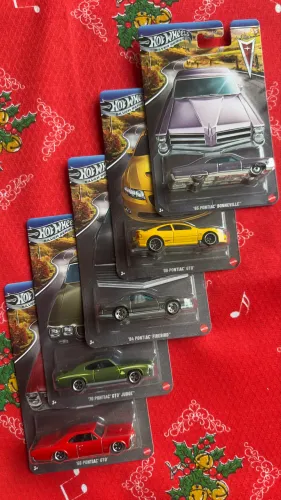 Set Hotwheels Pontiac