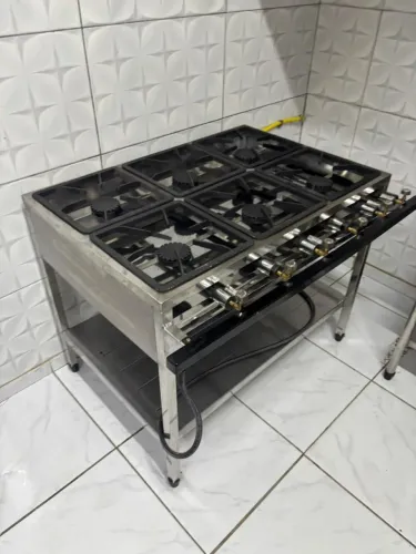 Mesa de inox pia ,coifa de inox