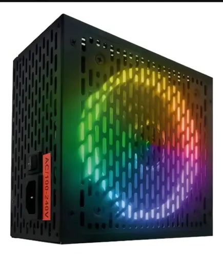 Fonte BRX Rainbow RGB, 650W, 80 Plus Bronze,PFC Ativo