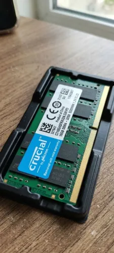 Memória ram P/notebook ddr4 16Gb 3200mhz