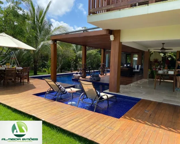 Casa para Venda em Mata de São João, Praia do Forte, 5 dormitórios, 3 suítes, 6 banheiros,