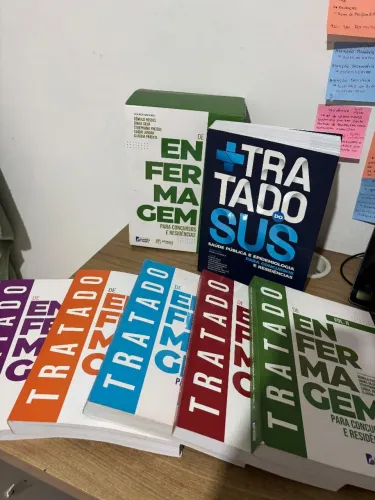 Kit Rômulo Passos + Tratado de Enf + Tratado SUS