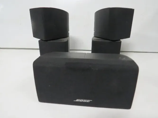 Caixas de som Bose Acoustimass Double Cube + central