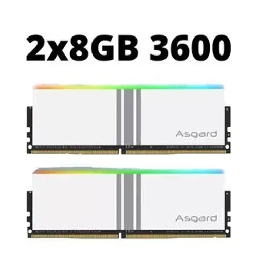 Memória Ram RGB 2x8gb 3600mhz  DDR4 ASGARD Valkyrie ( LACRADA )