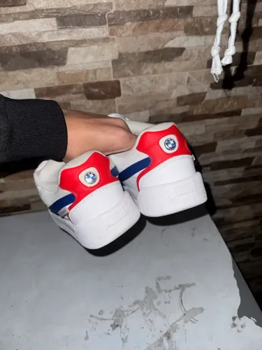 Tênis puma Bmw Park lifestyle Sk8 branco 