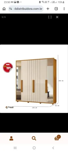Guarda Roupa Veronese temos cama casal R$ 390,00 solteiro 290 sofazinho 490 também