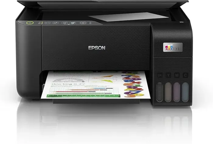 Epson l3250 não está saindo tinta na impressão 