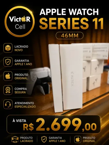 Apple Watch Series 11 46MM | Lacrado | Novo