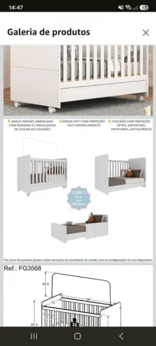 Berço infantil 