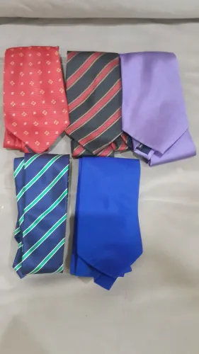 Kit com 5 gravatas