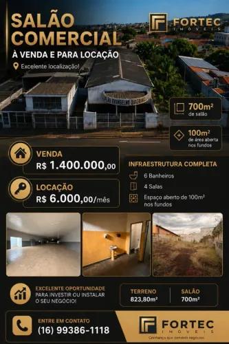 Salão Comercial Amplo