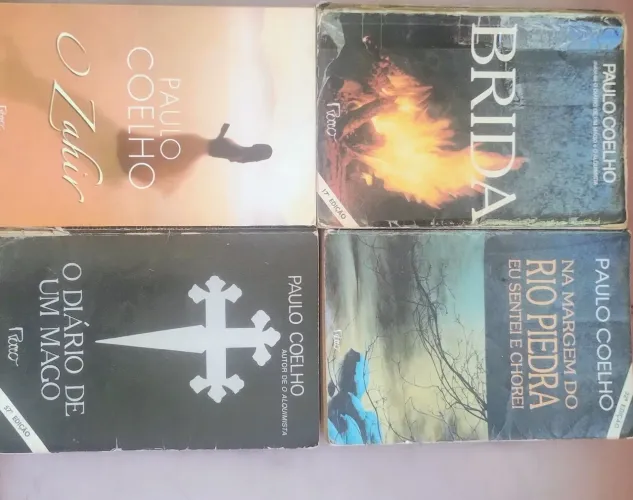 04 Livros Paulo Coelho x R$50