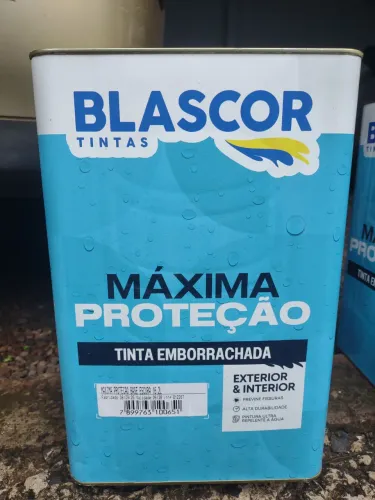 Tinta emborrachada Blascor - Máxima proteção