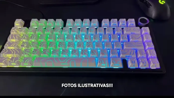 Keycaps Topograficas 