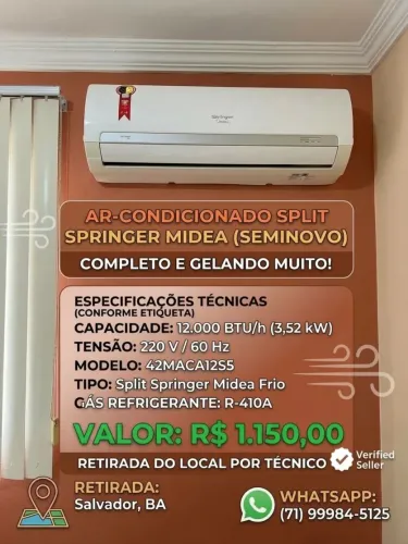 Ar condicionado midea