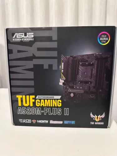 Placa-Mãe ASUS TUF GAMING A520M-PLUS II, AMD AM4