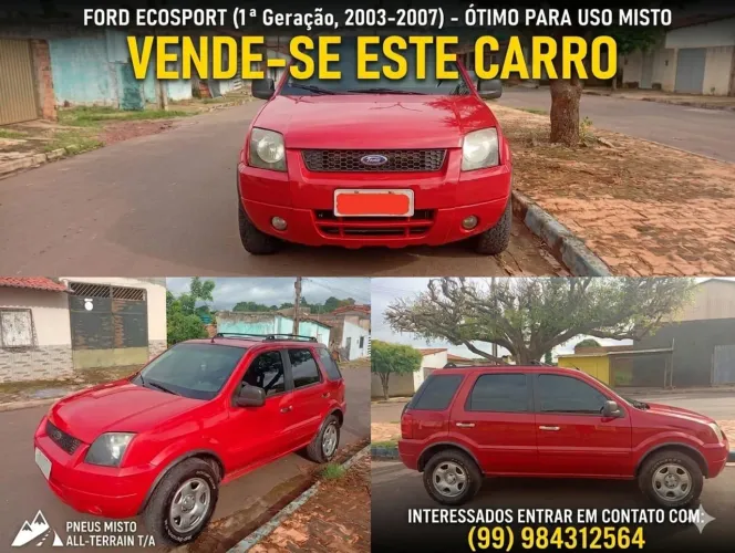 Ford Ecosport XLS 1.6/ 1.6 Flex 8V 5P 2005