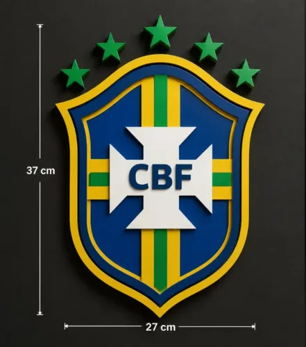 Escudo da Seleção Brasileira Produto NOVO 