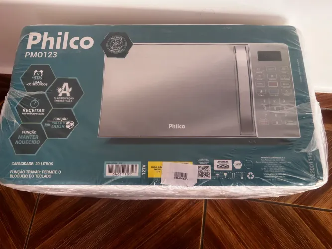 Micro-ondas Philco PMO123 20L ? Novo, nunca usado