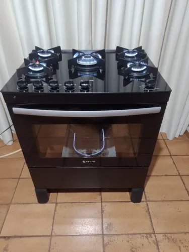 Promoção fogão mesa de vidro 05 bocas, lindíssimo, um luxo para ter na cozinha, marca Atla