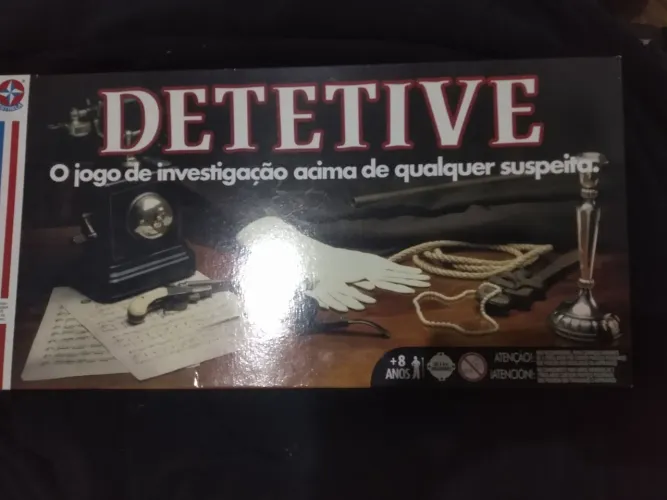 Jogo Detetive da marca Estrela.