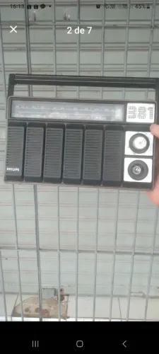 Rádio antigo, leia o anúncio todo. 