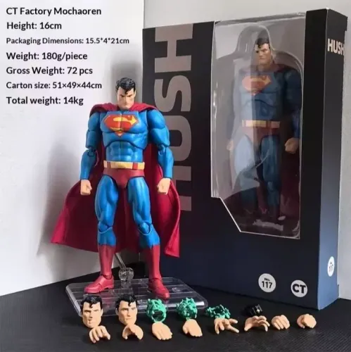 Superman Ct Toys, 1/12 Lacrado.