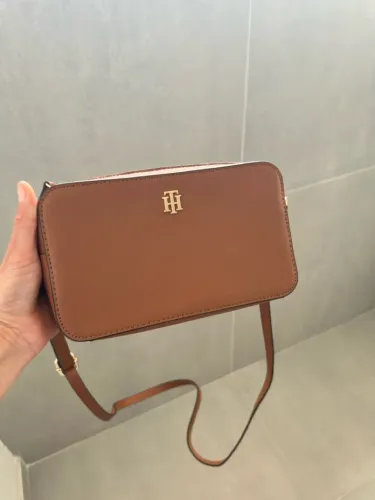 Bolsa Tommy Hilfiger original Crossbody - Caramelo 