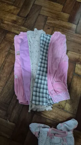 LOTE ROUPAS BEBE MENINA 