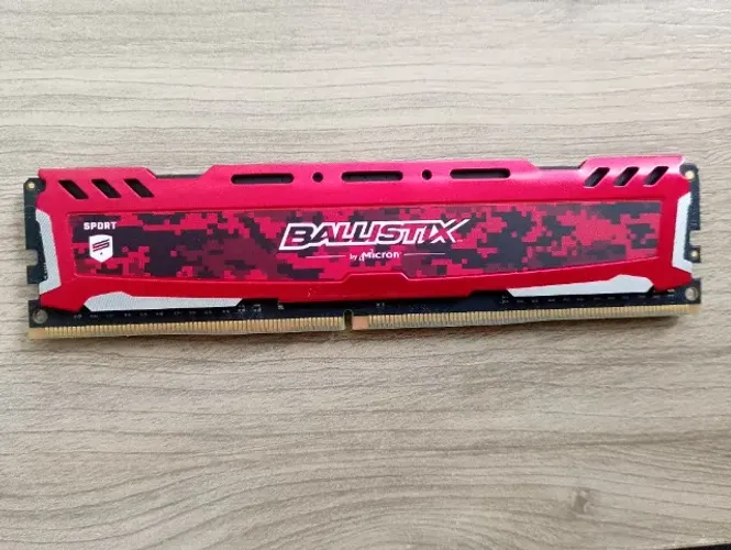 Memória Crucial Ballistix Sport LT, 8GB, 2666MHz