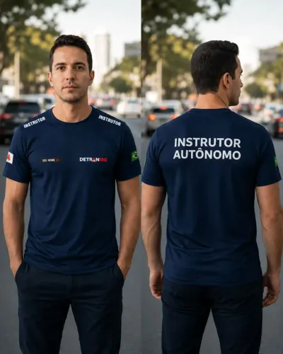 Camisa personalizada instrutor autônomo