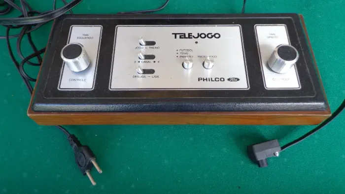 Console Telejogo Ford Philco Funcionando Perfeito Marrom (Usado)