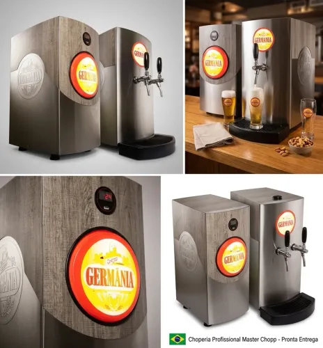Venda: Chopeira Elétrica Profissional Master Chopp Germânia - 2 Torneiras (Estado de Nova)