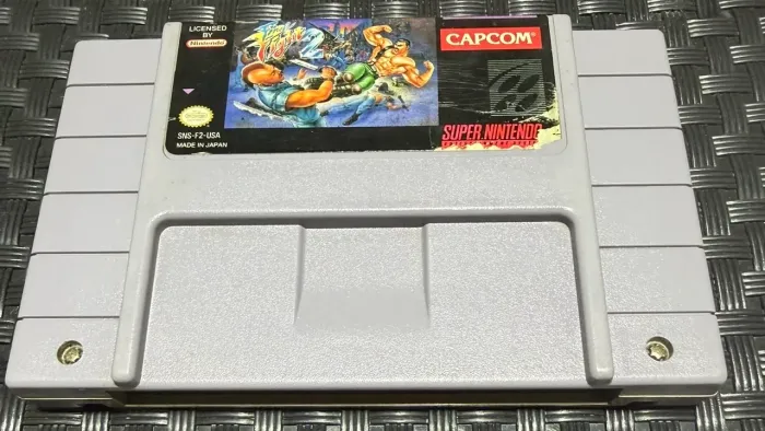 Final Fight 2 SNES - Placa Original / Caixa Repro