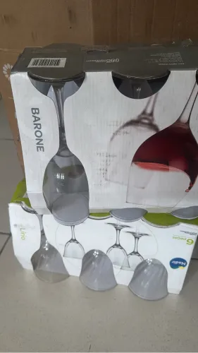 Taças de vidro