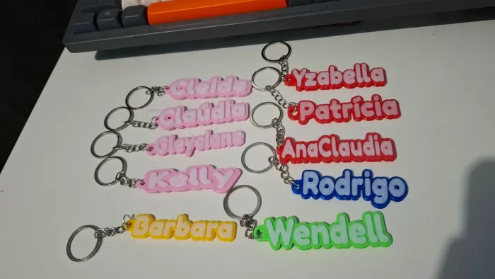 Chaveiros Personalizados com seu Nome, ou do jeito que você quiser!!!
